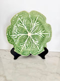Vintage Bordallo Pinheiro Cabbage Charger 12"