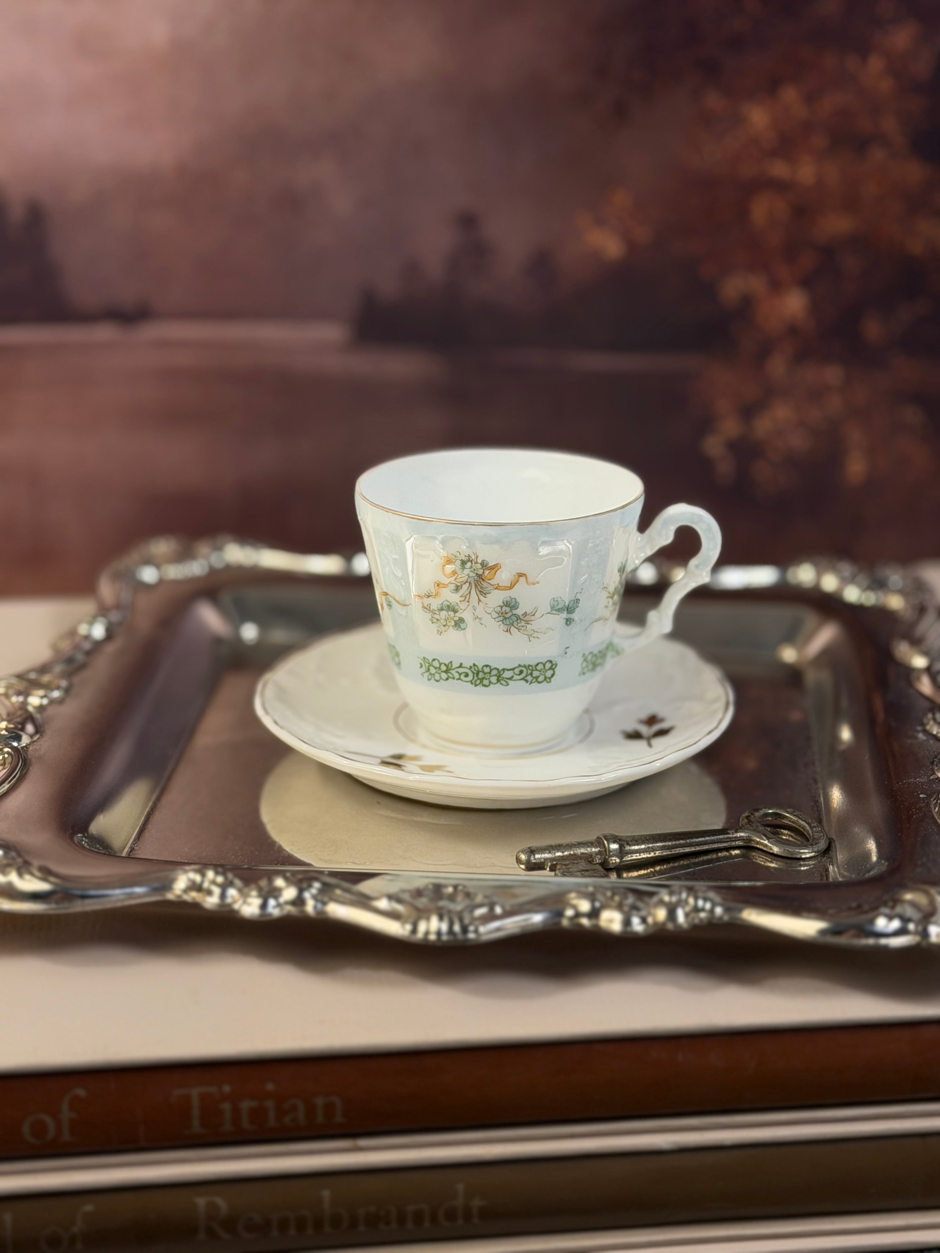 RARE Antique Hermann Ohme Demitasse Cup